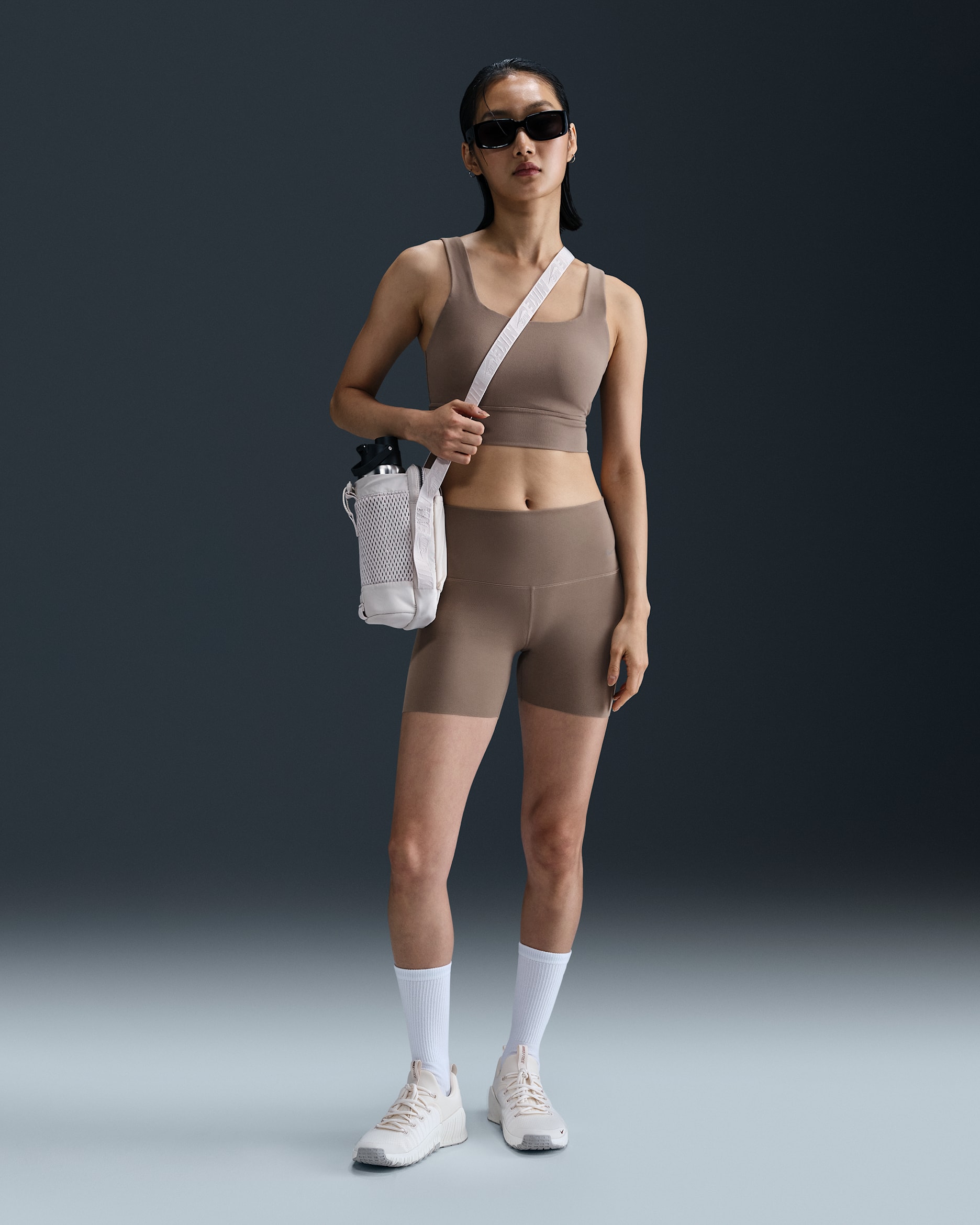 NIKE ナイキ ID Nike Zenvy Women's High-Waisted 12.5cm (approx.) Biker Shorts. Nike ID